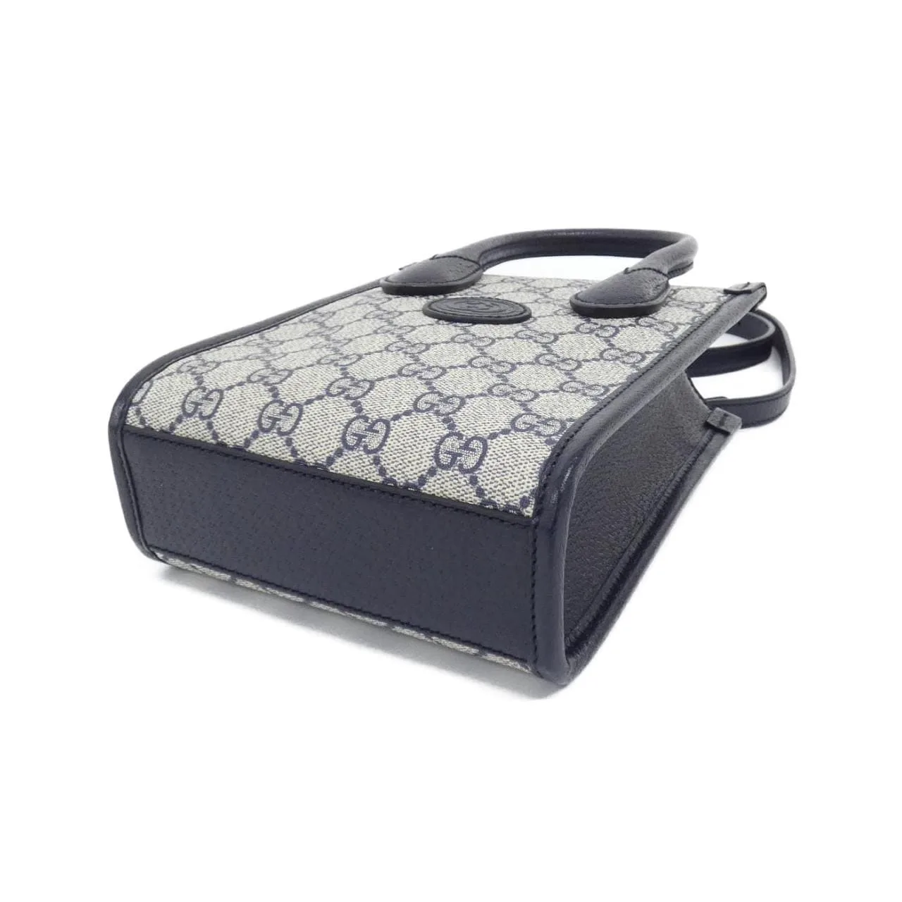 GUCCI 671623 K9GSN Handbag Canvas Beige Canvas Rank A - Thumbnail 3