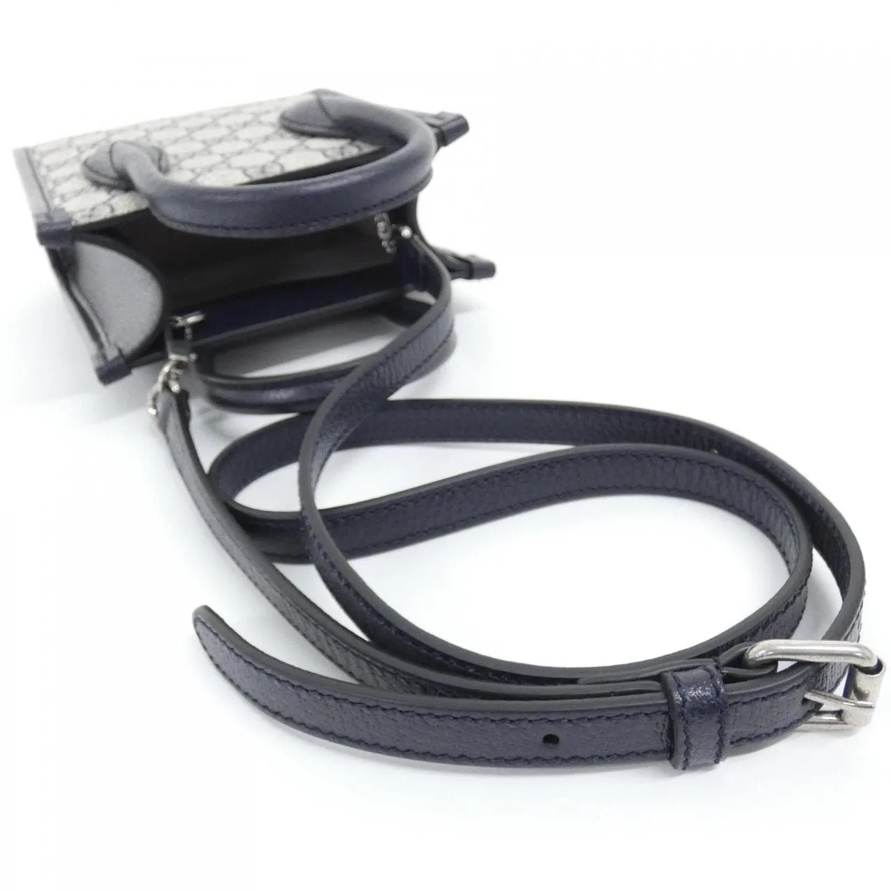 GUCCI 671623 K9GSN Handbag Canvas Beige Canvas Rank A - Thumbnail 5