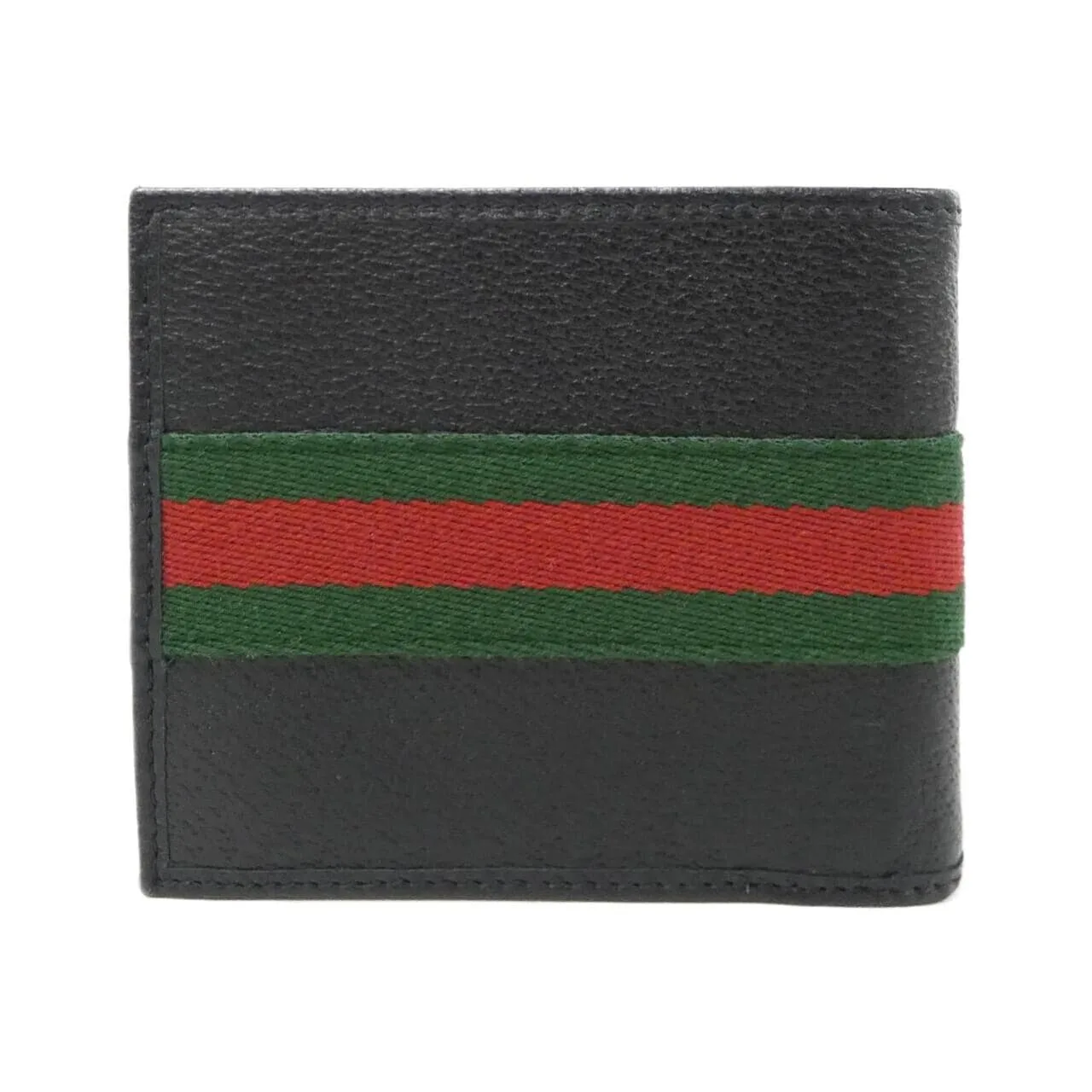 GUCCI 834792 AAE1A Wallet Leather Black Leather Rank A - Thumbnail 2