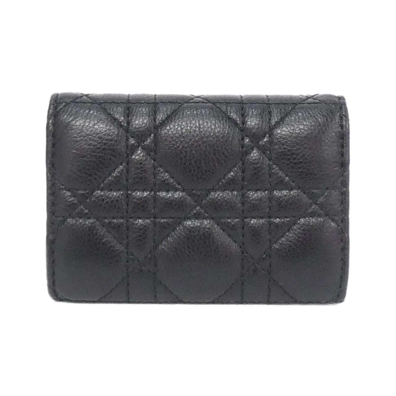 DIOR Caro S5132UWHC Wallet Black Rank A - Thumbnail 2