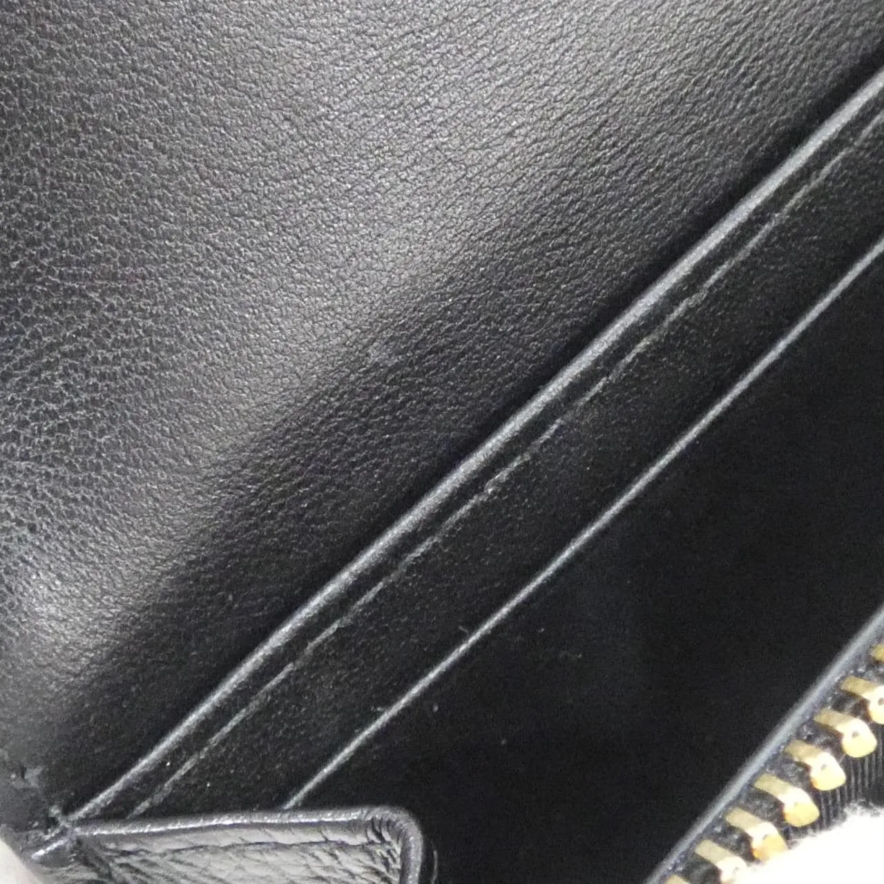 DIOR Caro S5132UWHC Wallet Black Rank A - Thumbnail 5