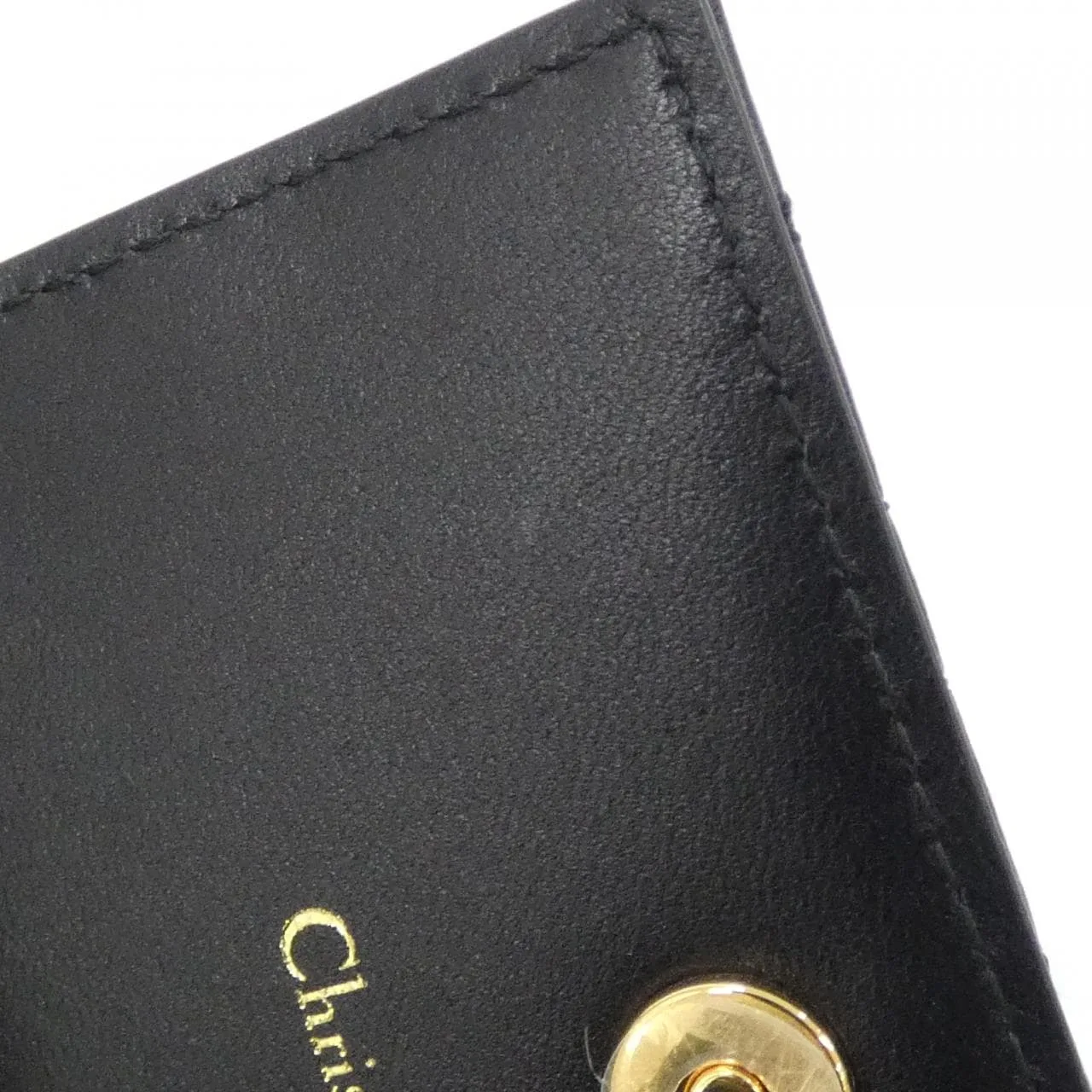 DIOR Caro S5132UWHC Wallet Black Rank A - Thumbnail 6