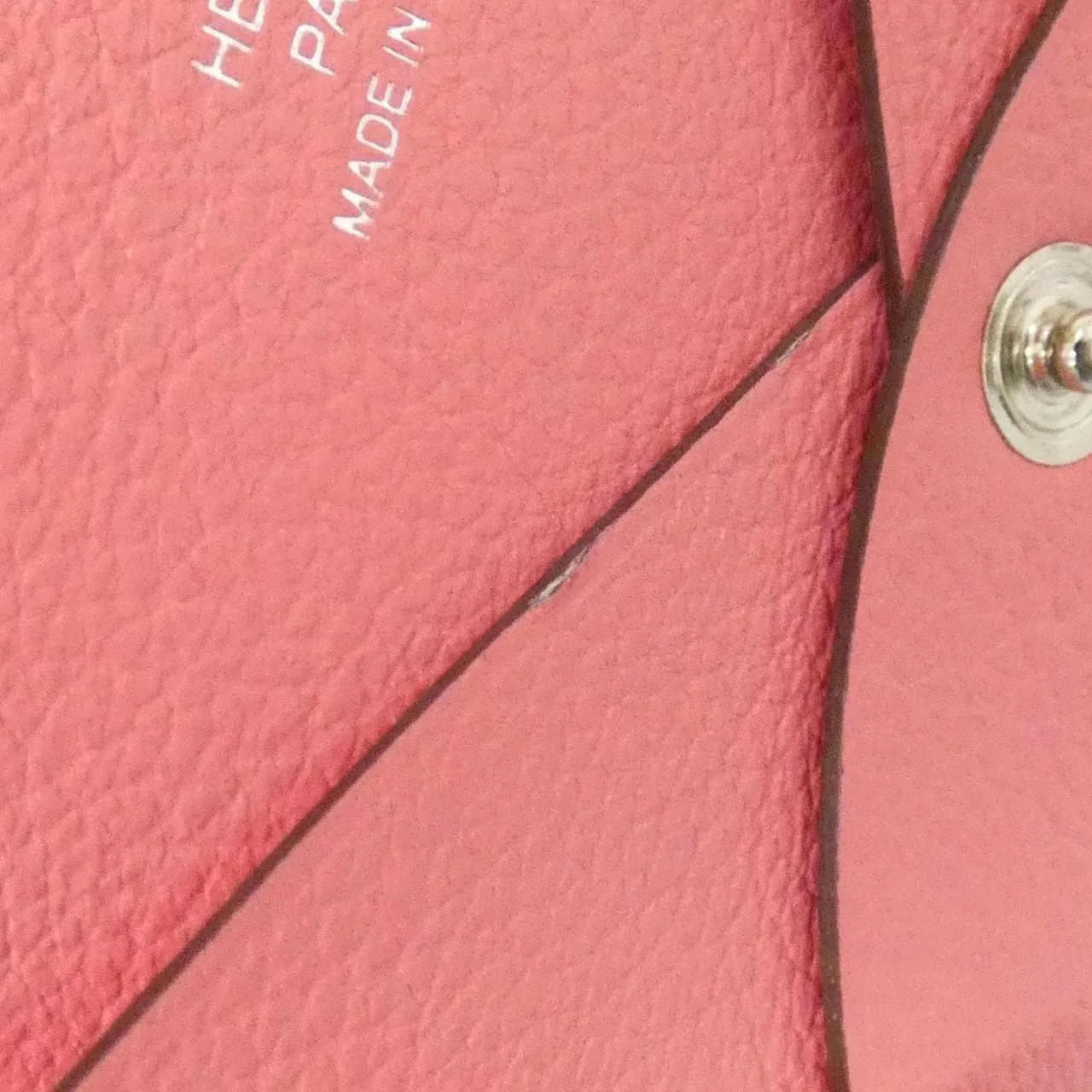 HERMES 064954CK Card Case 黑色 中古品A - 縮圖 7