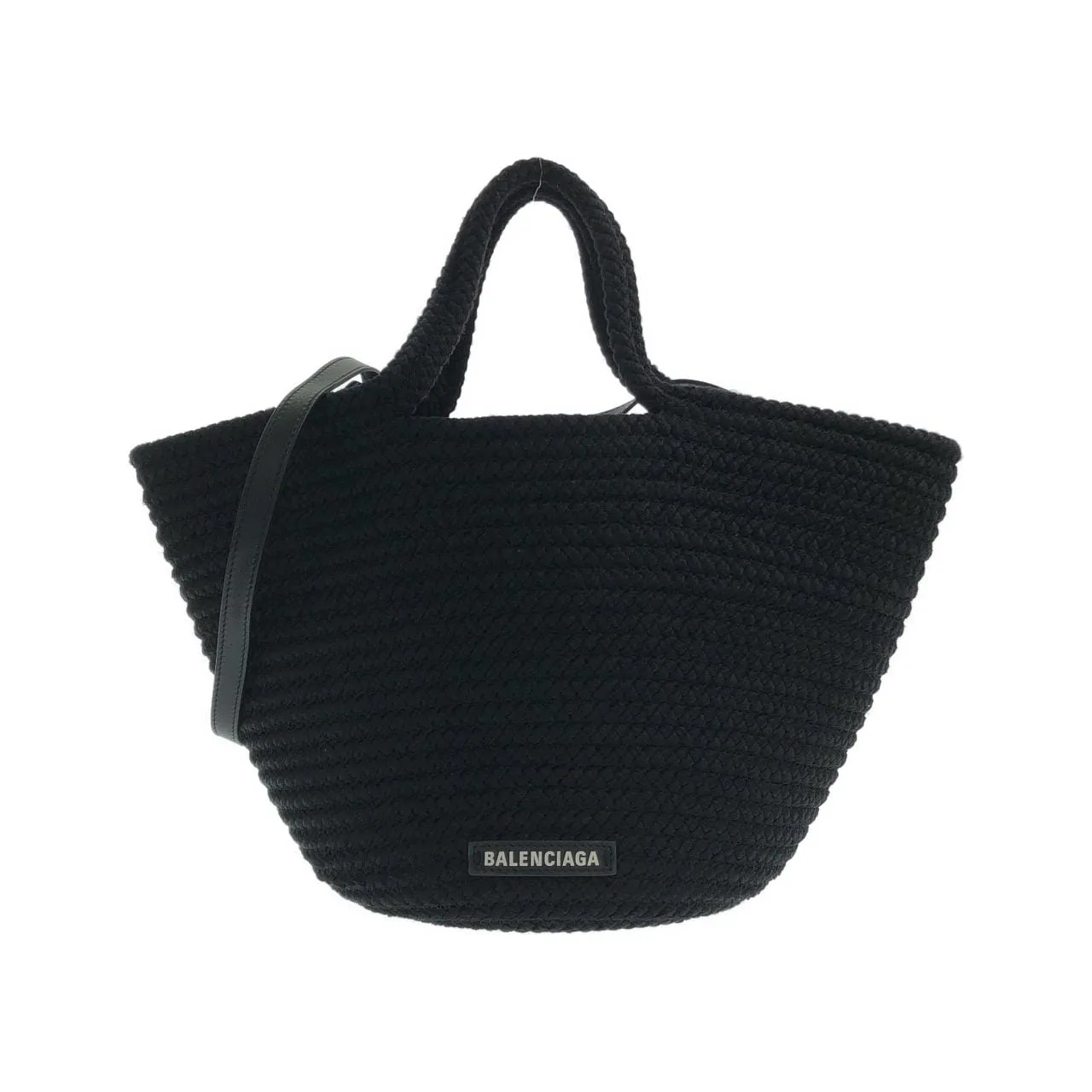 BALENCIAGA 695611 21097 Handbag Nylon Black