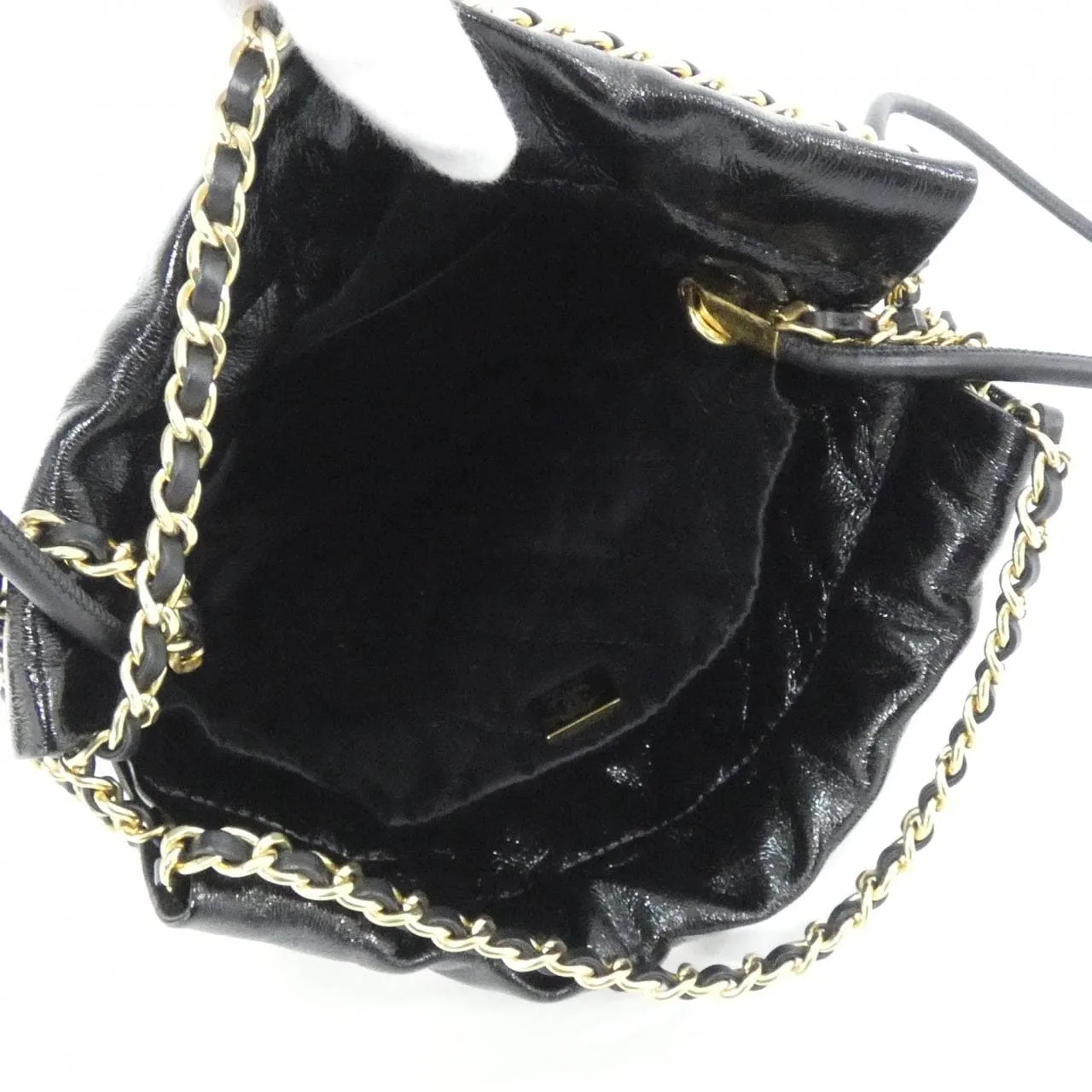CHANEL Chanel 22 AS3980 Handbag Lambskin Black Lambskin Rank A - Thumbnail 7