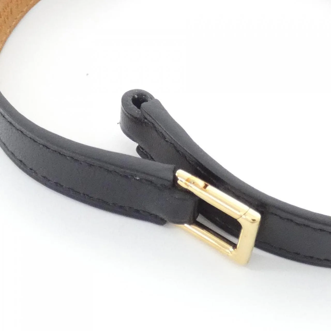 HERMES 064644CC Accessories Swift 黑色 Swift 皮 中古品A - 縮圖 6