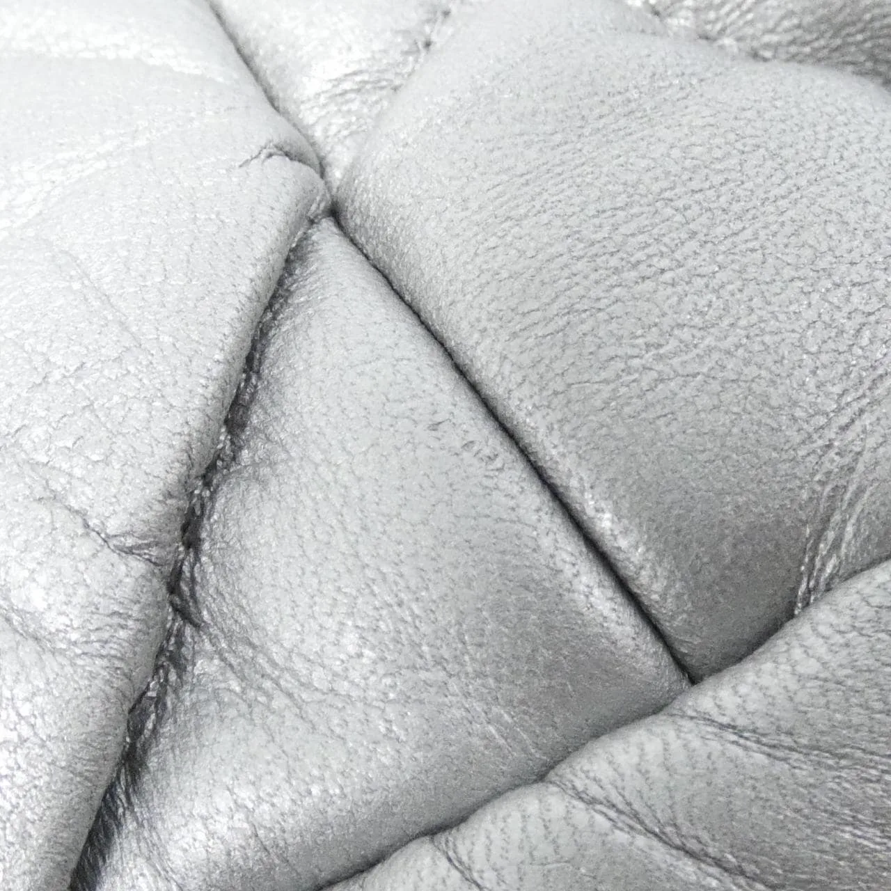 CHANEL Chanel 19 AS1160 Shoulder Lambskin Silver Lambskin - Thumbnail 3