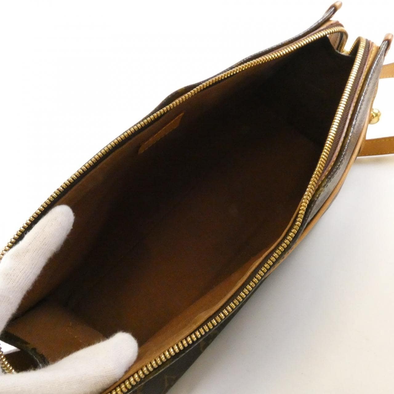 LOUIS VUITTON M40008 Shoulder Monogram Black Monogram Rank B - Thumbnail 8