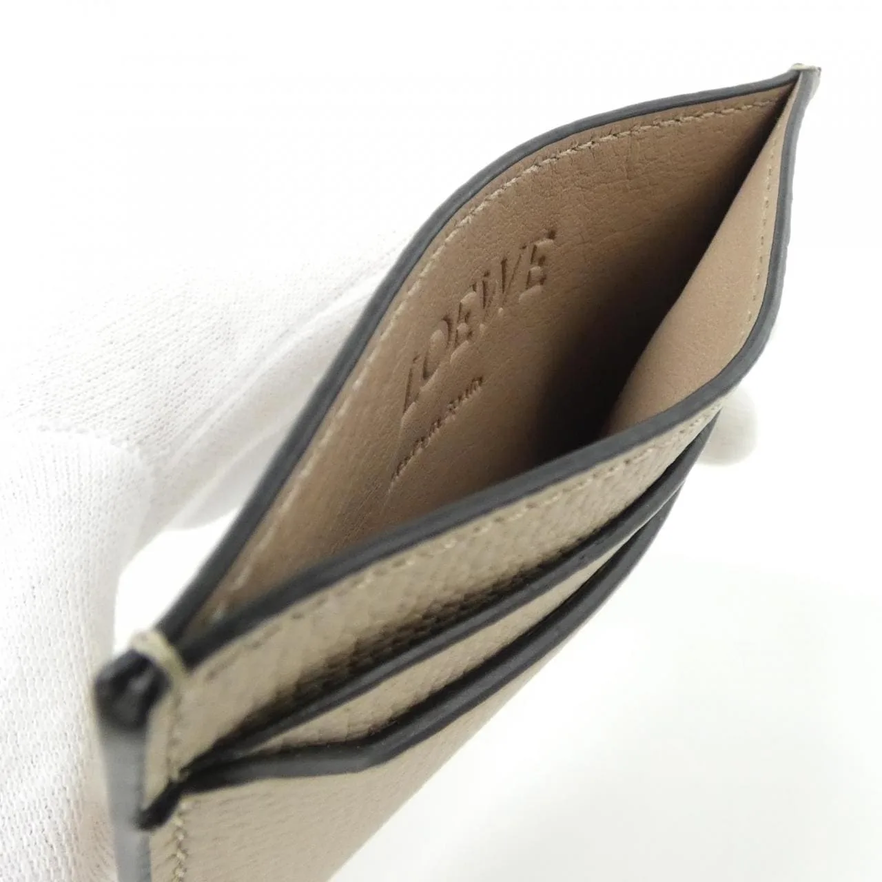 LOEWE C821075X01 Card Case Black Rank A - Thumbnail 4