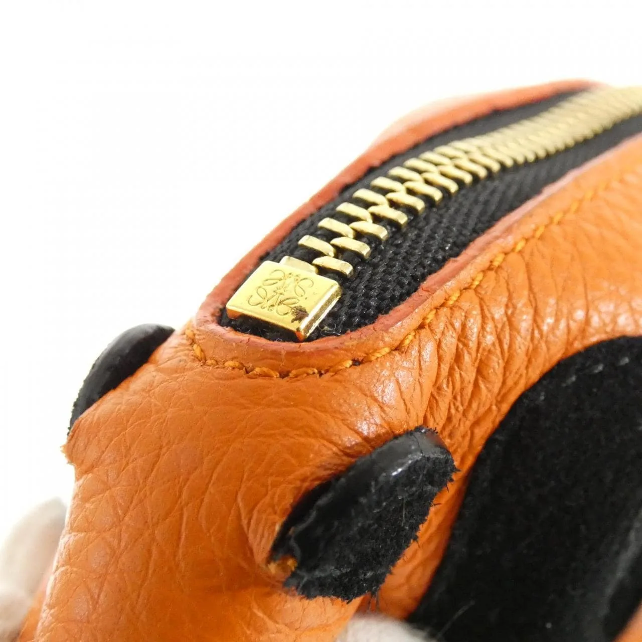 LOEWE 199 61JH75 Coin Case Black Rank A - Thumbnail 4