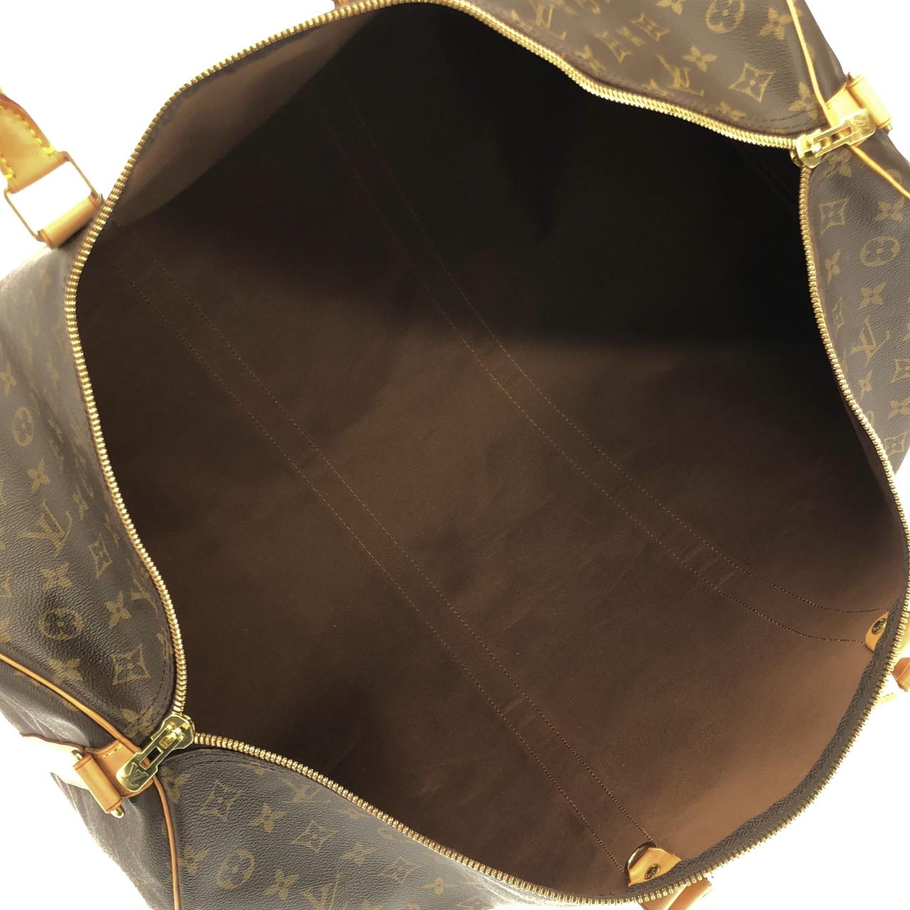 LOUIS VUITTON Keepall M41412 Boston Monogram Black Monogram Rank A - Thumbnail 9