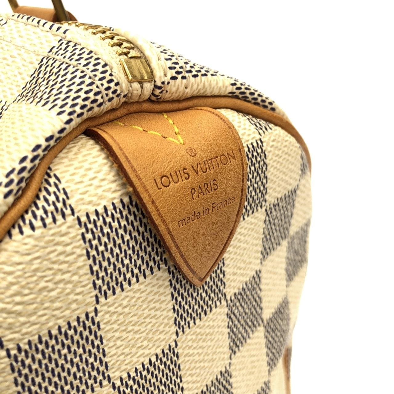 LOUIS VUITTON Speedy N41534 Boston Damier 黑色 Damier 中古品A - 縮圖 4