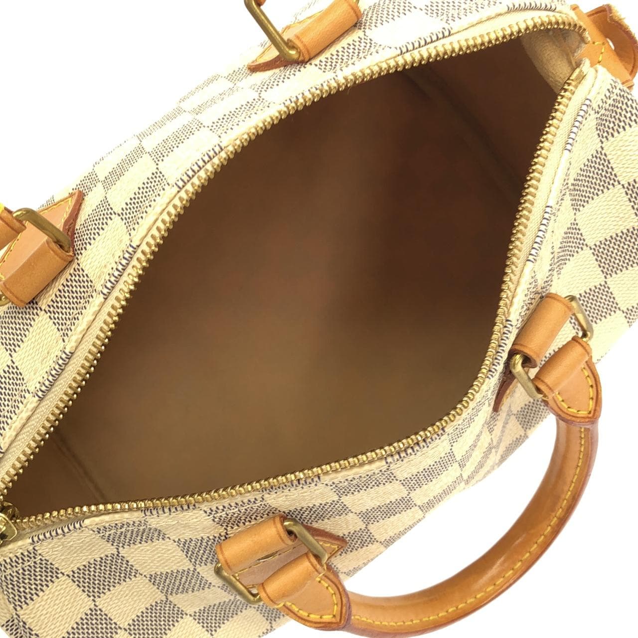 LOUIS VUITTON Speedy N41534 Boston Damier 黑色 Damier 中古品A - 縮圖 7