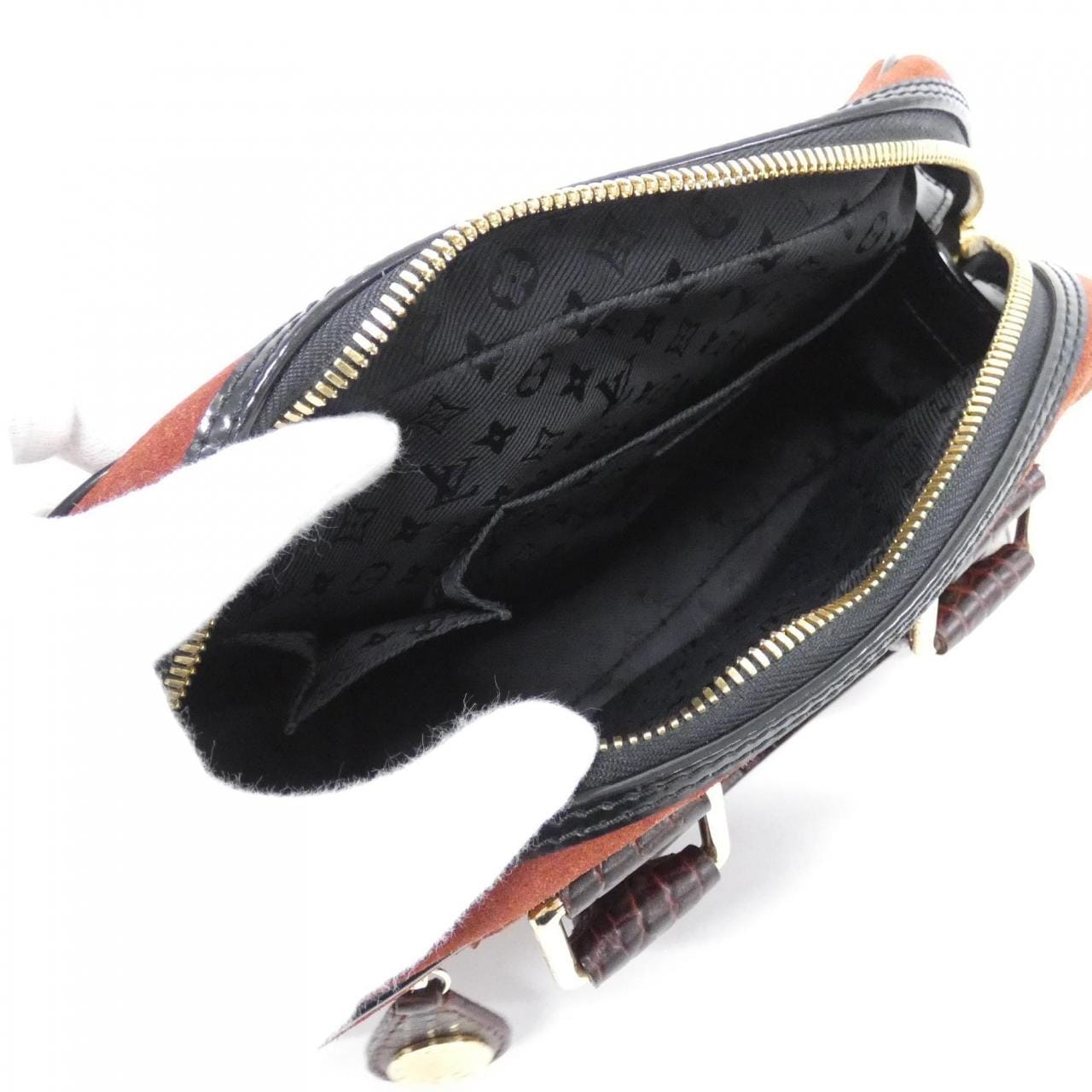 LOUIS VUITTON M95238 Handbag 黑色 中古品A - 縮圖 9