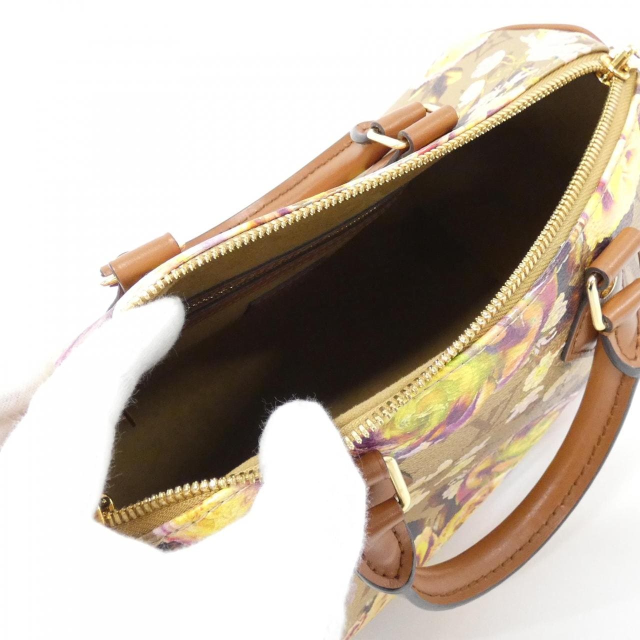 LOUIS VUITTON Speedy M21317 Boston Monogram 金色 Monogram - 縮圖 6