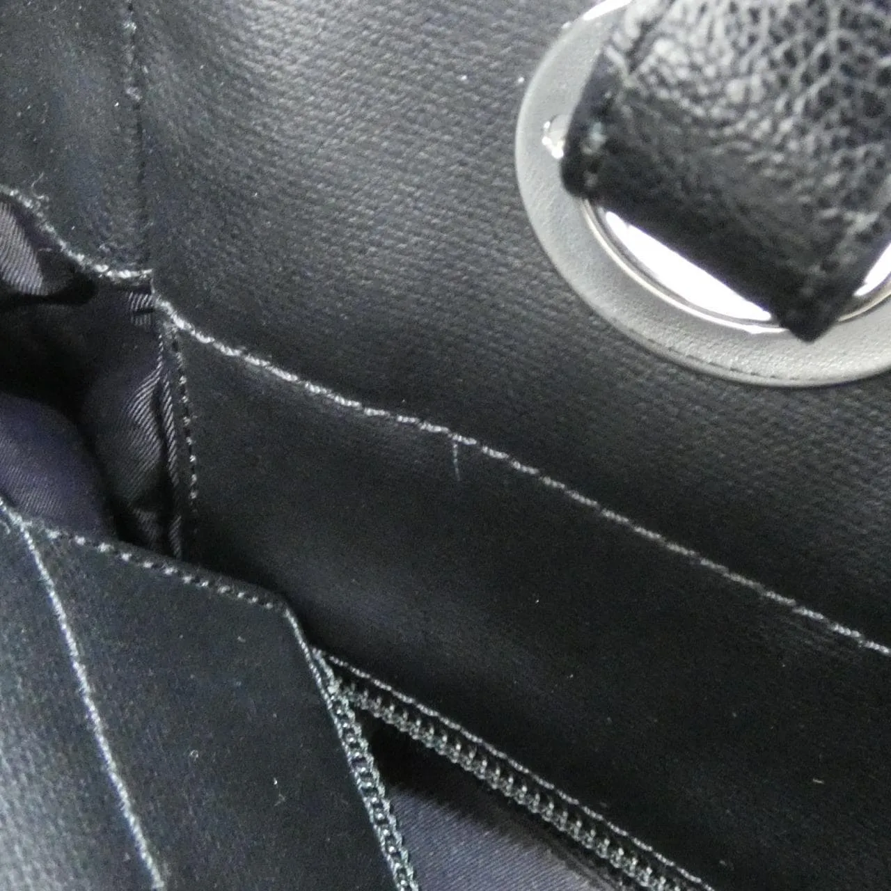 CHANEL 34208 Handbag Canvas Black Canvas Rank A - Thumbnail 8