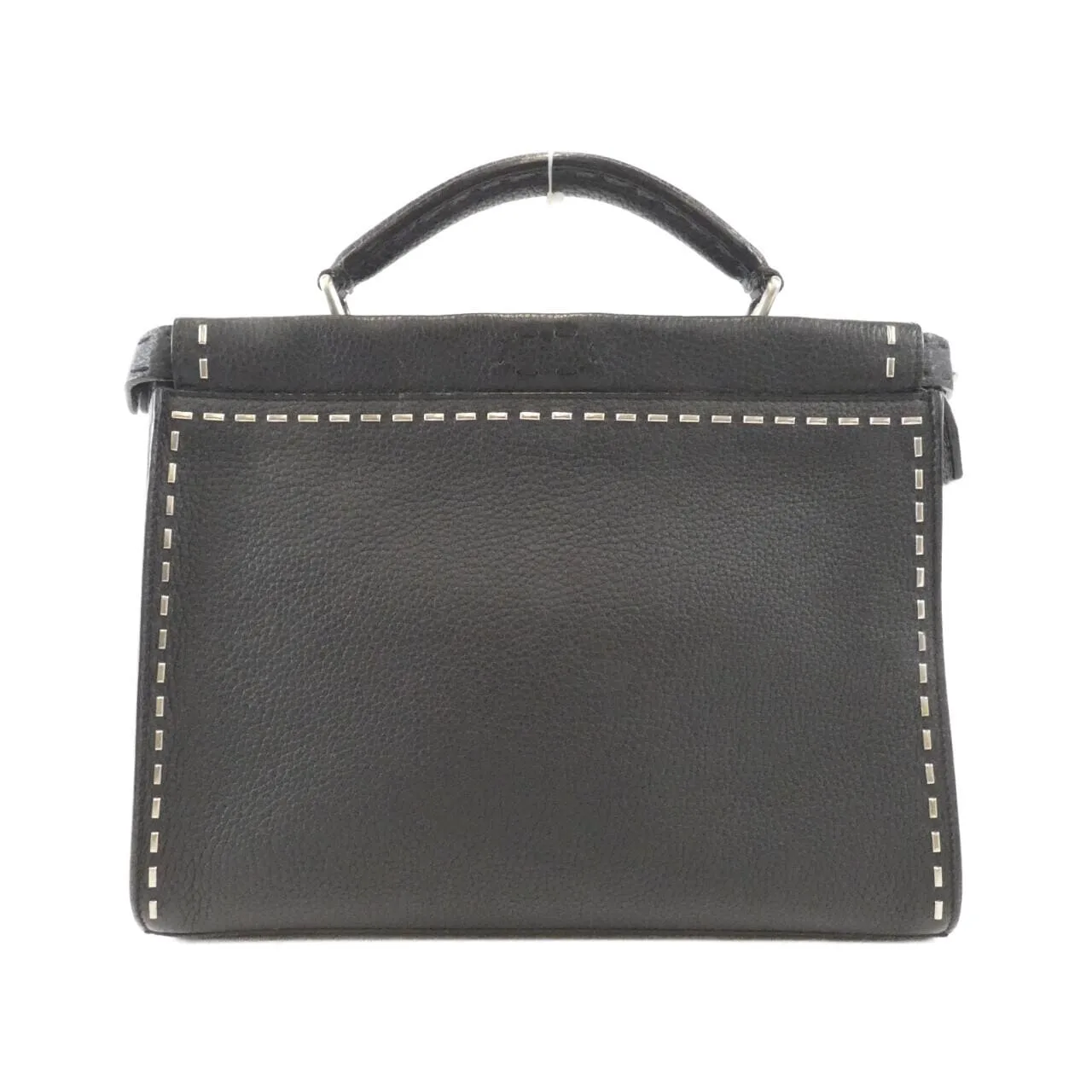 FENDI Peekaboo 7VA422 74D Handbag Black