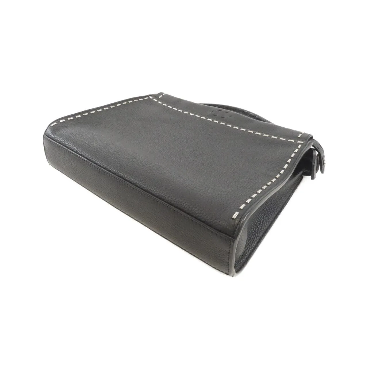 FENDI Peekaboo 7VA422 74D Handbag Black Rank A - Thumbnail 3