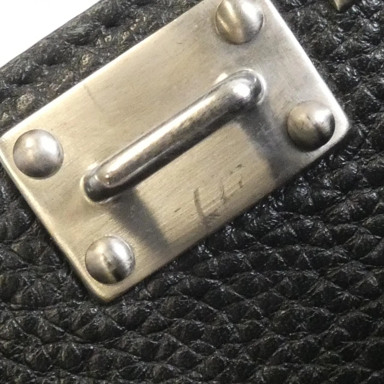 FENDI Peekaboo 7VA422 74D Handbag Black Rank A - Thumbnail 7