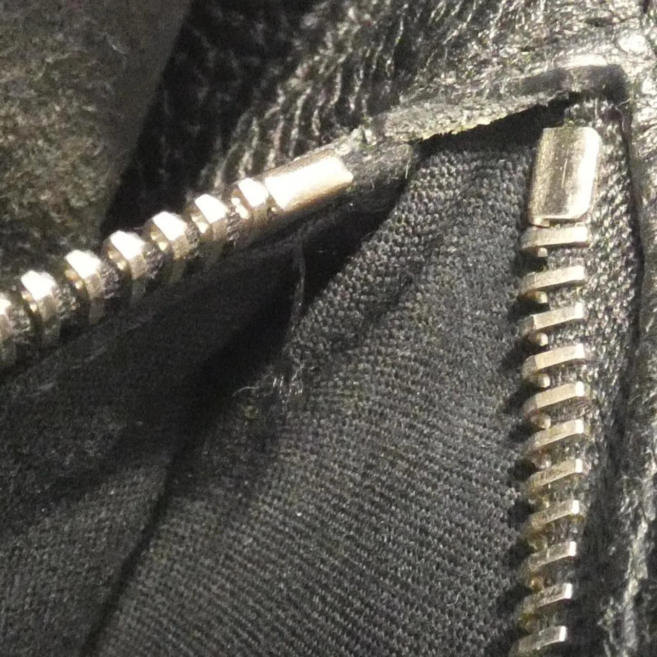 FENDI Peekaboo 7VA422 74D Handbag Black Rank A - Thumbnail 8