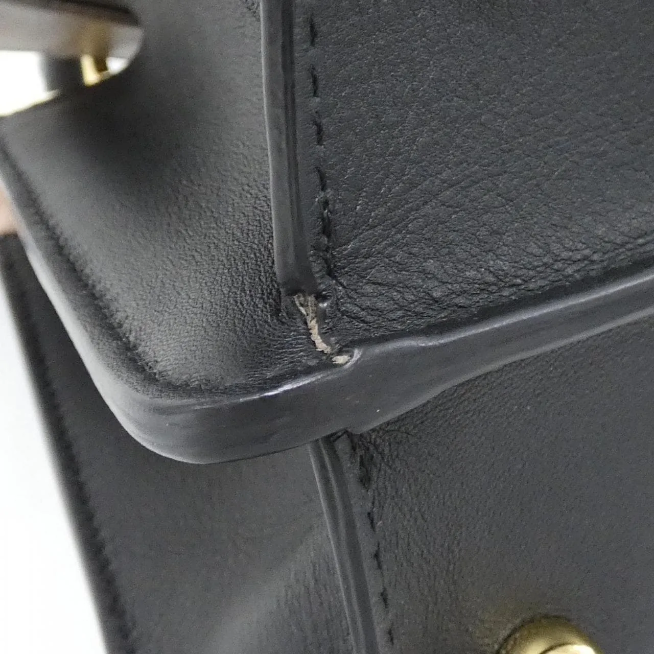 FENDI Peekaboo 8BN327 AFL0 Handbag Black - Thumbnail 2