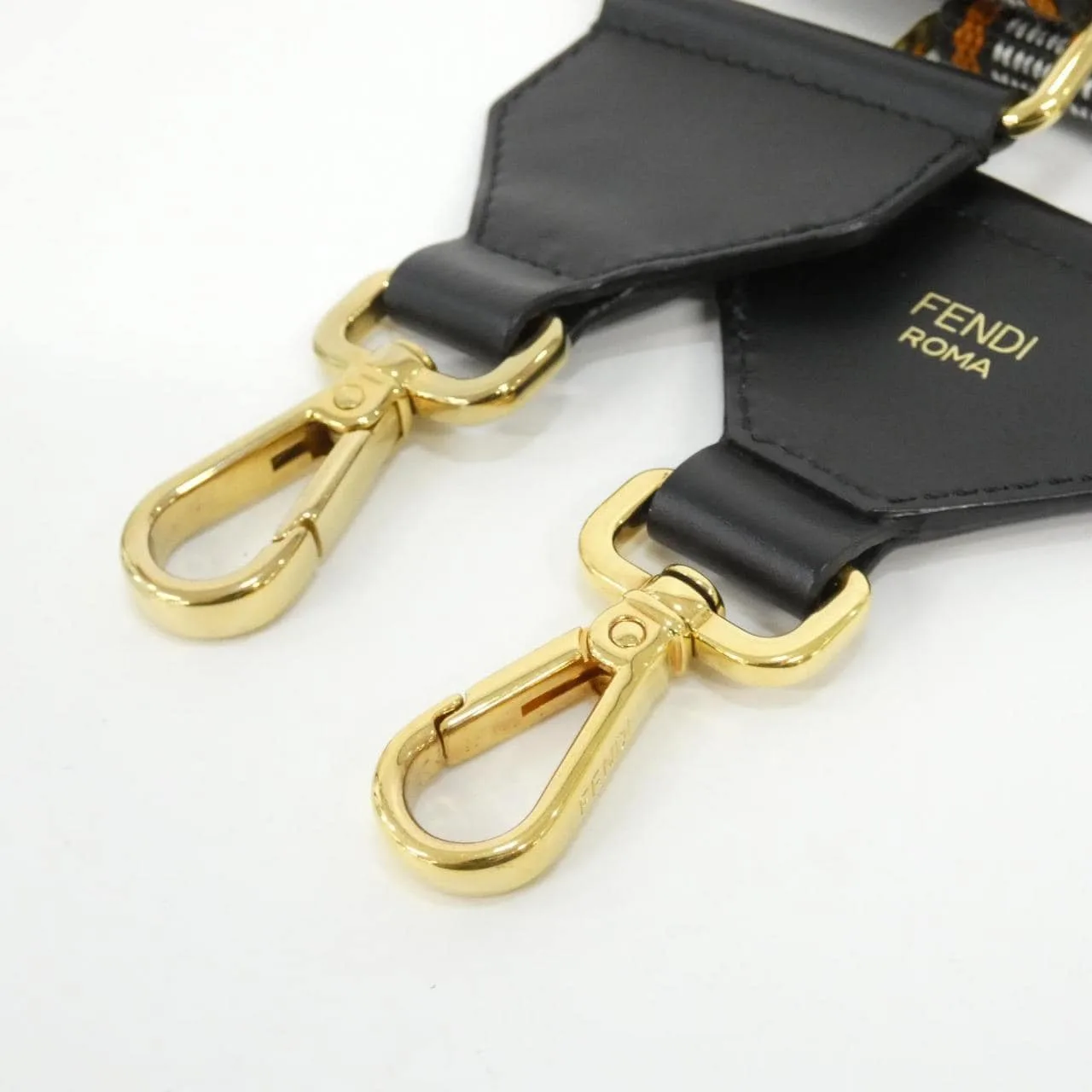 FENDI 8AV134 ACWP Wallet Canvas Black Canvas Rank A - Thumbnail 4