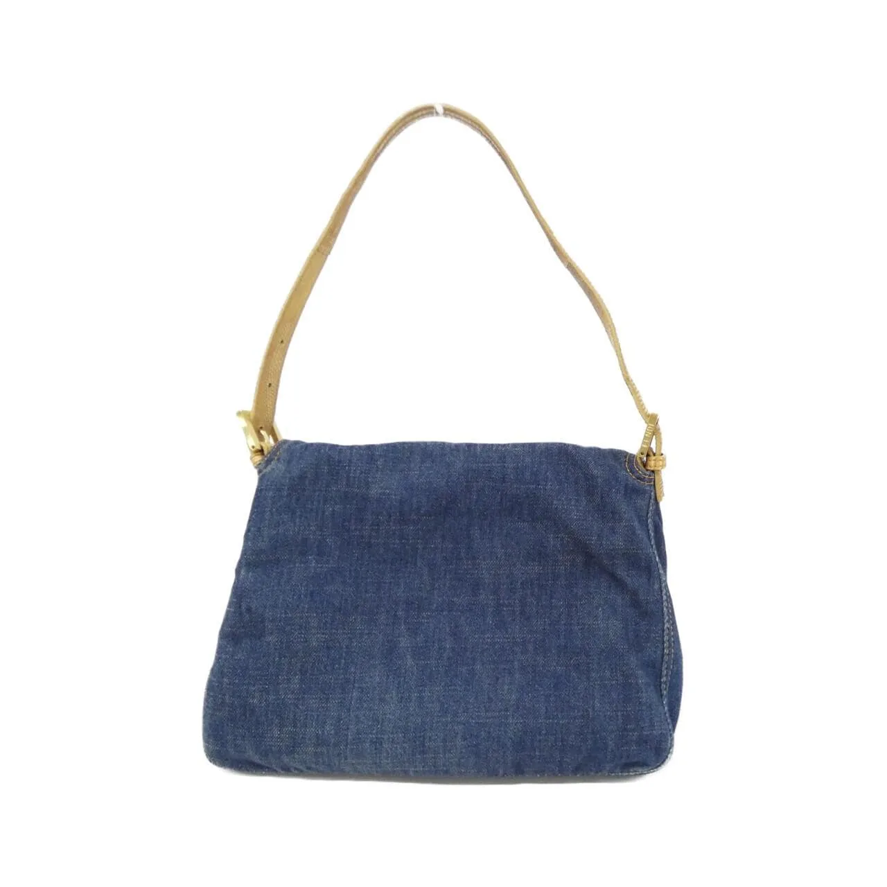 FENDI Baguette 8BR001 Shoulder Denim Bordeaux Denim Rank A - Thumbnail 2