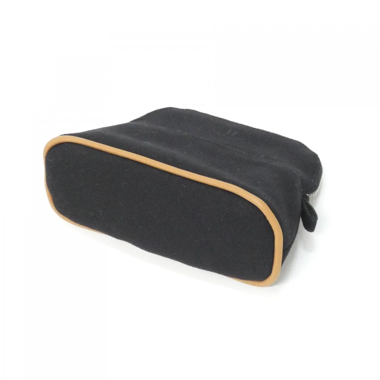 HERMES Bolide 103772M Pouch Canvas 黑色 帆布 中古品A - 縮圖 3