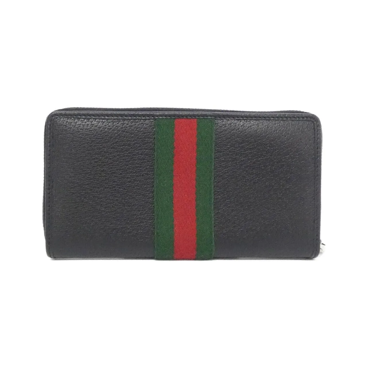 GUCCI 834694 AAE1A Wallet Leather Black Leather Rank A - Thumbnail 2