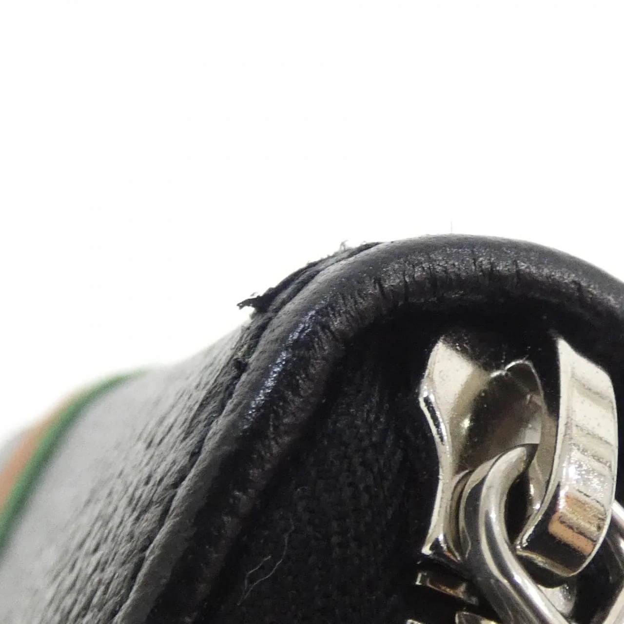 GUCCI 834694 AAE1A Wallet Leather Black Leather Rank A - Thumbnail 4