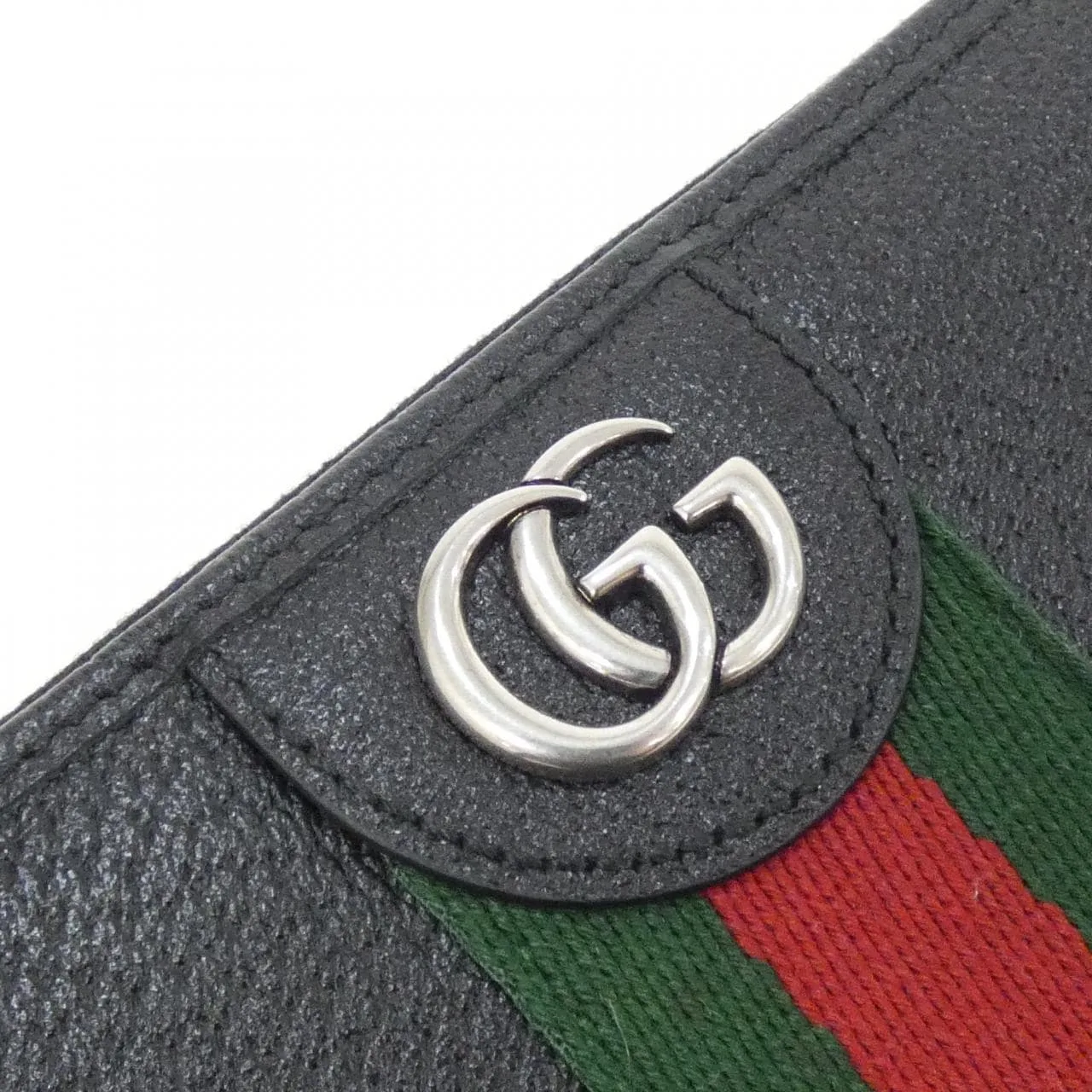 GUCCI 834694 AAE1A Wallet Leather Black Leather Rank A - Thumbnail 5