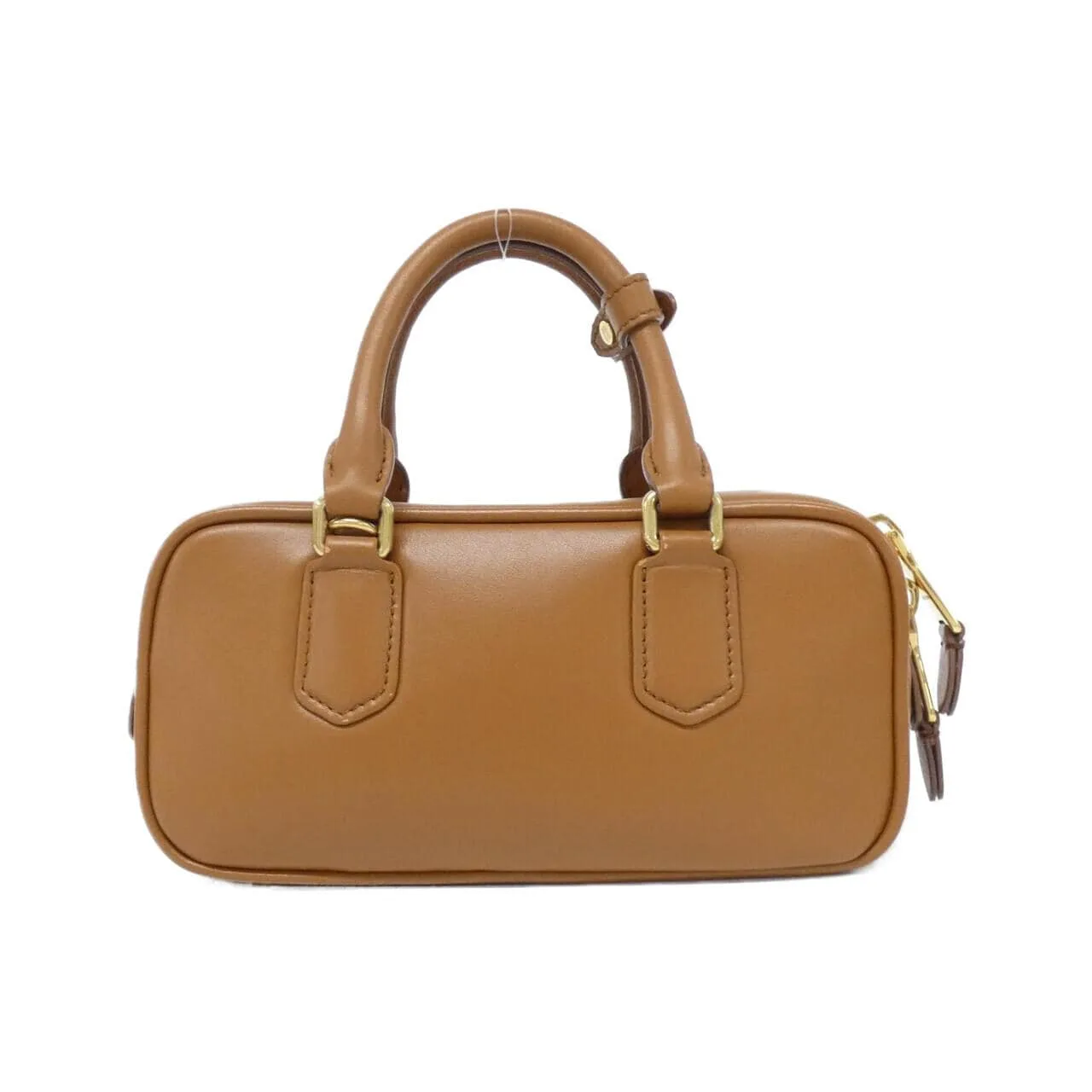 MIU MIU 5BB142 Handbag Cognac 中古品A - 縮圖 2
