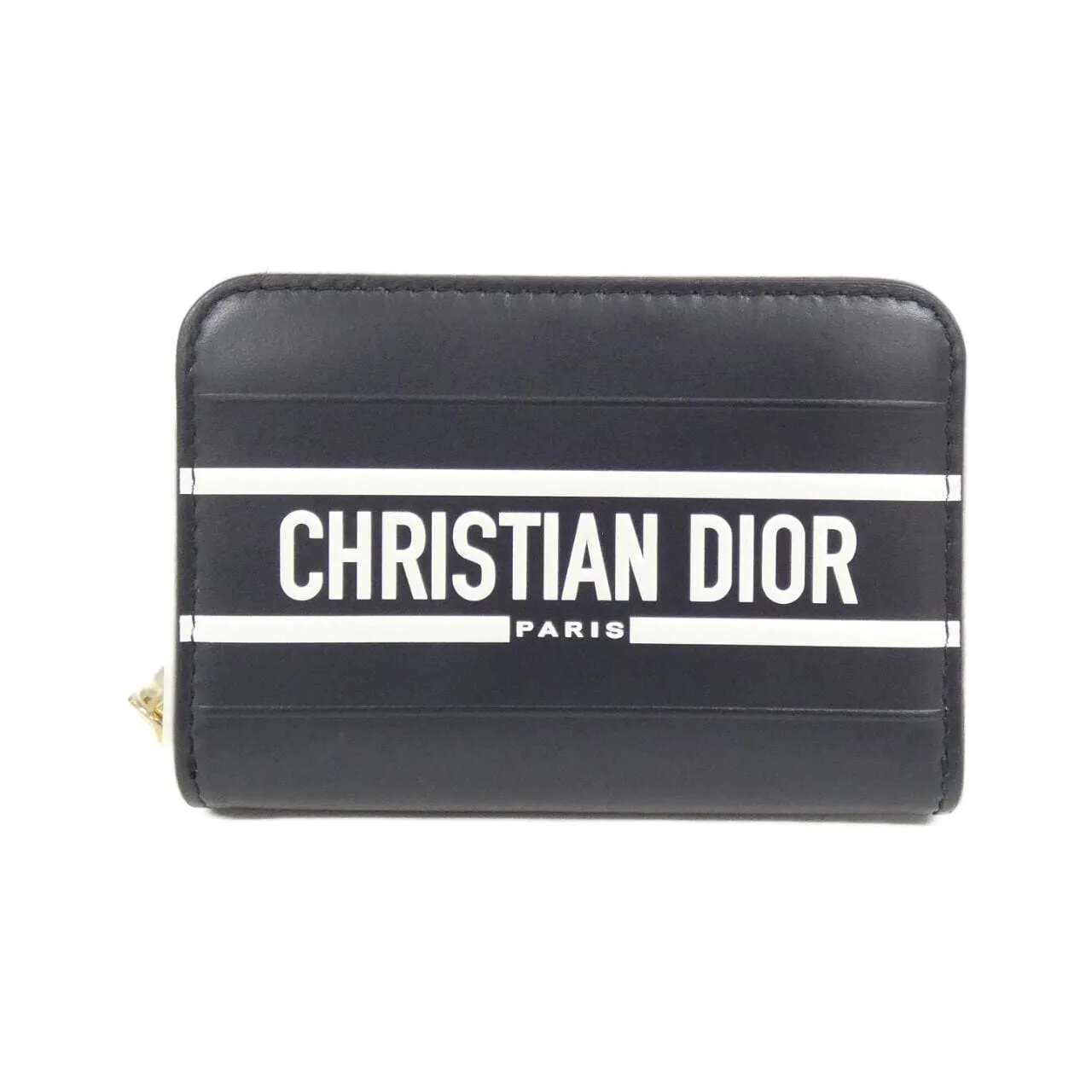 DIOR S6202OSGQ Coin Case Black