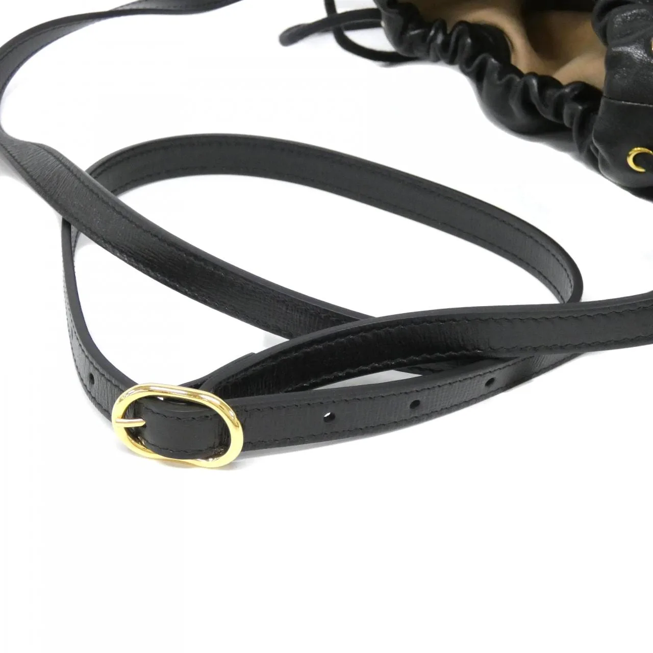 GUCCI Horsebit 1955 602118 1DBLG Shoulder Leather Black Leather Rank A - Thumbnail 5