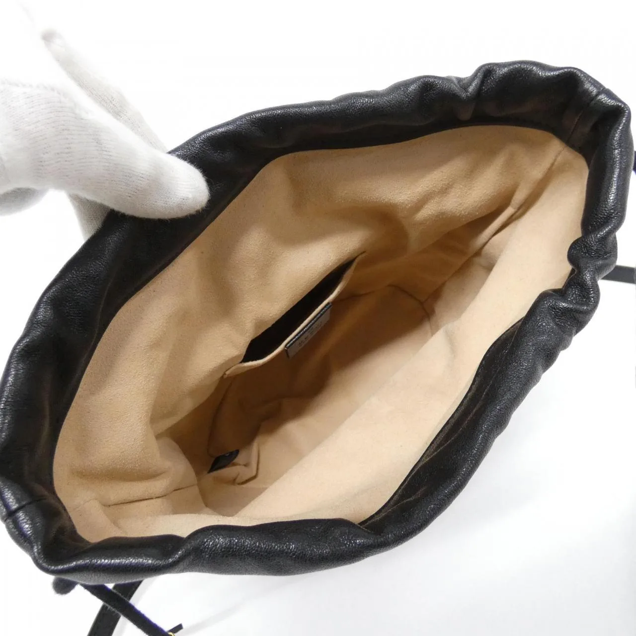 GUCCI Horsebit 1955 602118 1DBLG Shoulder Leather Black Leather Rank A - Thumbnail 6