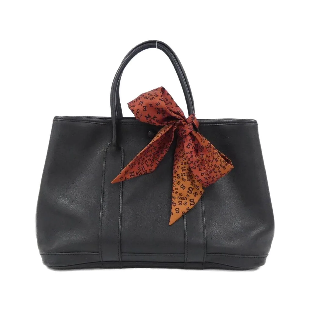 HERMES 200211M Tote Swift Black
