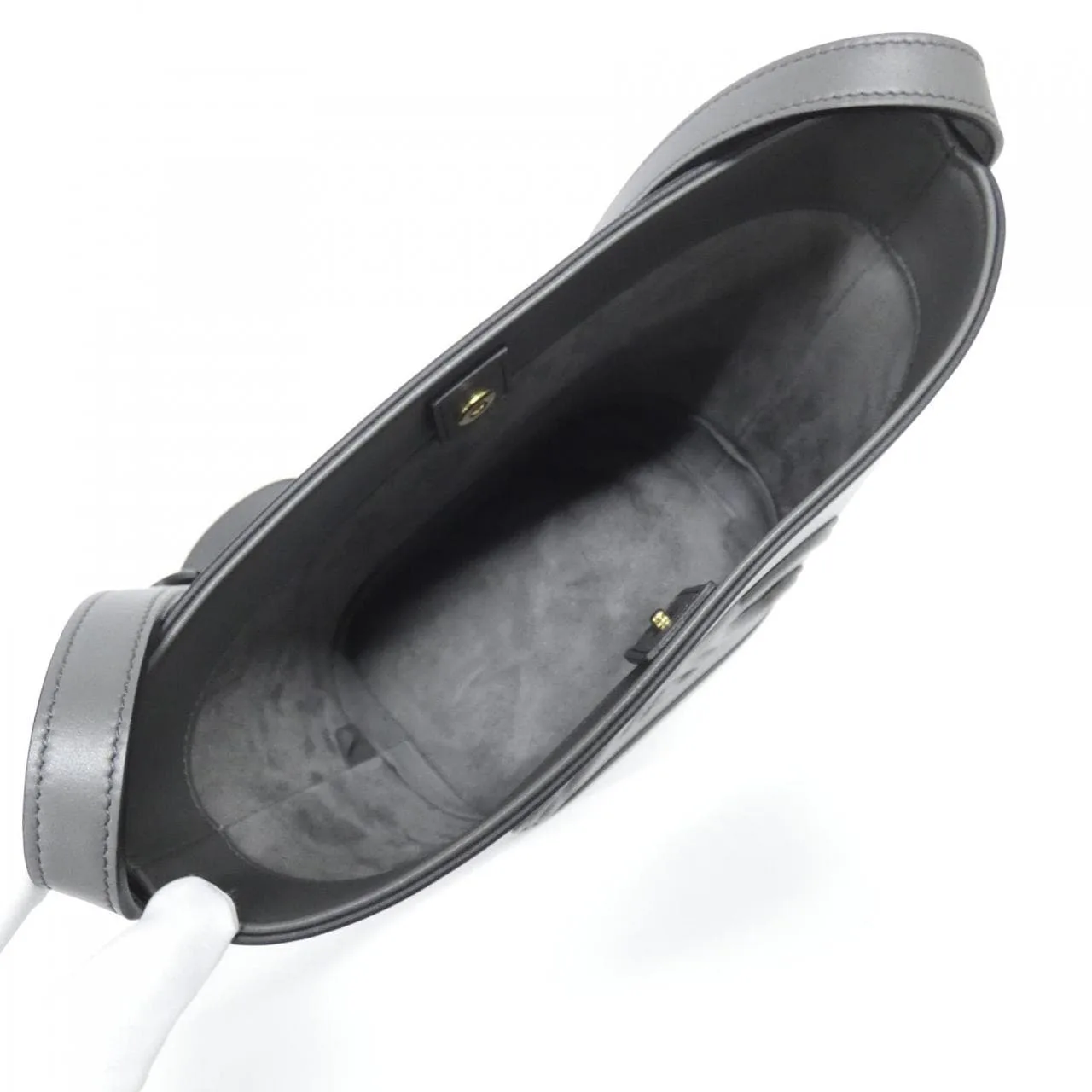 CELINE Triomphe 198243DU3 Shoulder 黑色 中古品A - 縮圖 6