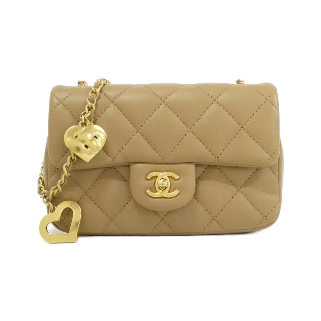 CHANEL Chanel 22 AS3456 Shoulder Lambskin Beige