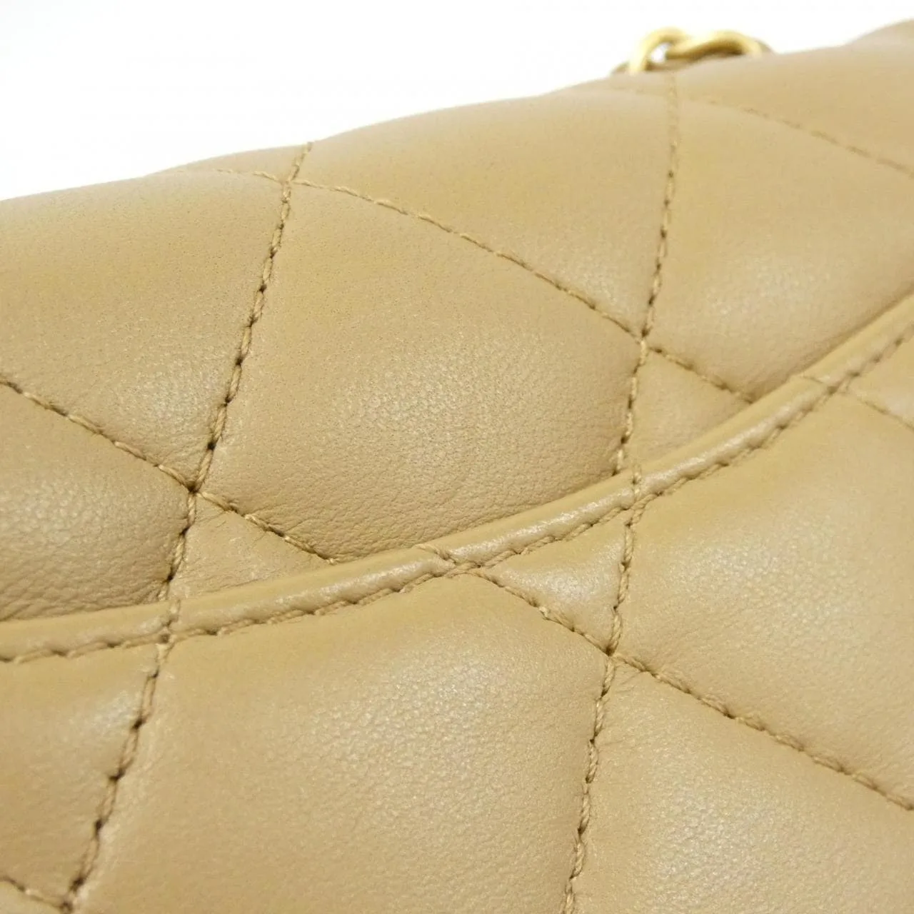 CHANEL Chanel 22 AS3456 Shoulder Lambskin Beige Lambskin Rank A - Thumbnail 6