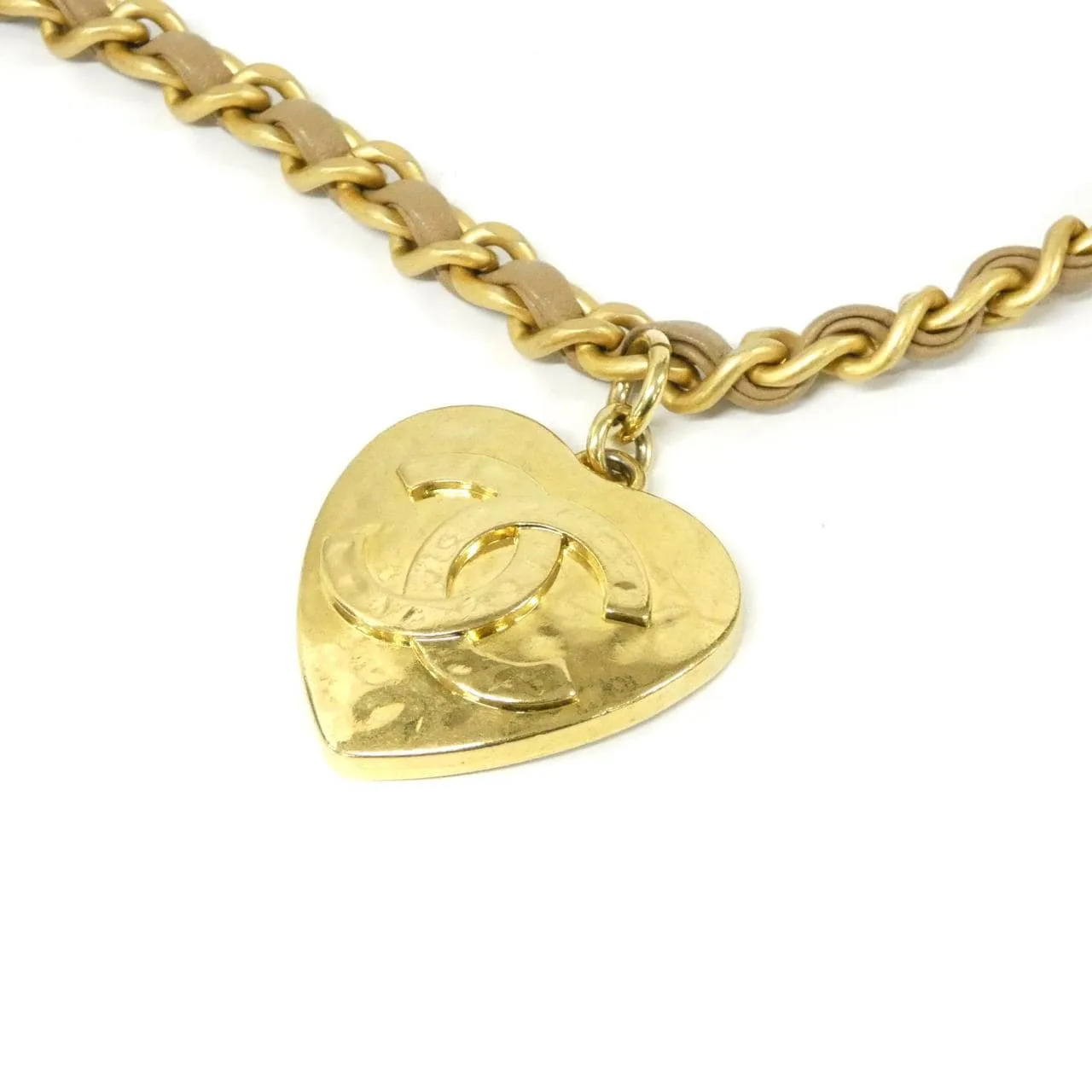 CHANEL Chanel 22 AS3456 Shoulder Lambskin Beige Lambskin Rank A - Thumbnail 7