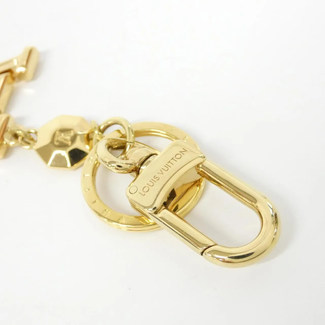 LOUIS VUITTON M65216 Key Case 金色 中古品A - 縮圖 3