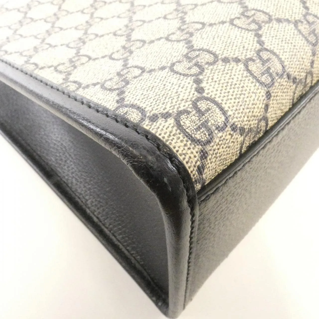 GUCCI 659983 K9GSN Handbag Canvas 米色 帆布 中古品B - 縮圖 3