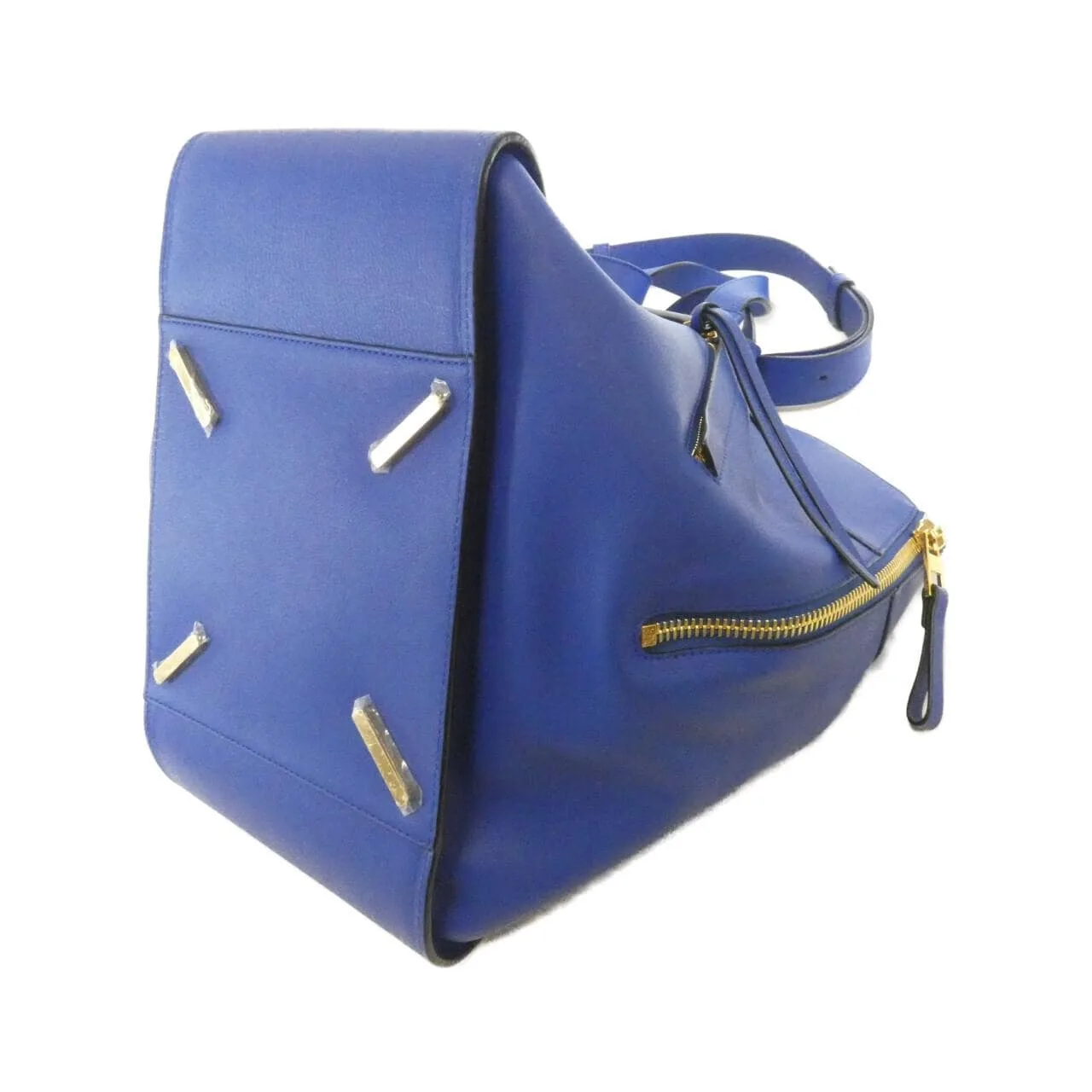 LOEWE Hammock Shoulder 藍色 中古品B - 縮圖 3