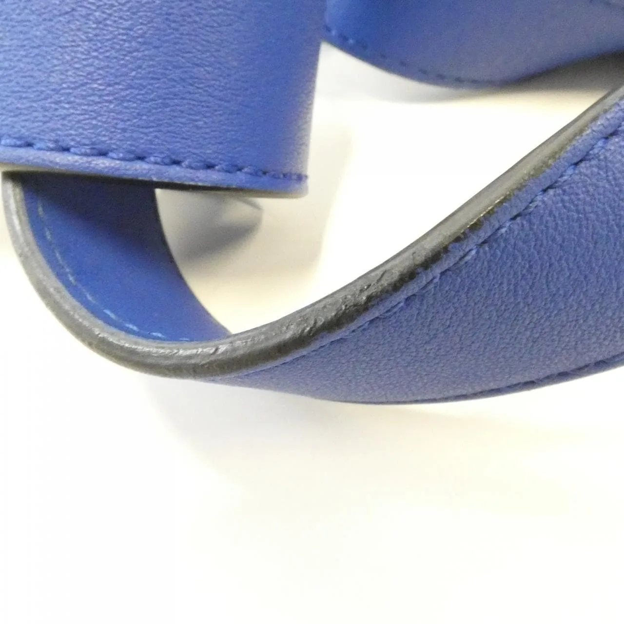 LOEWE Hammock Shoulder 藍色 中古品B - 縮圖 6