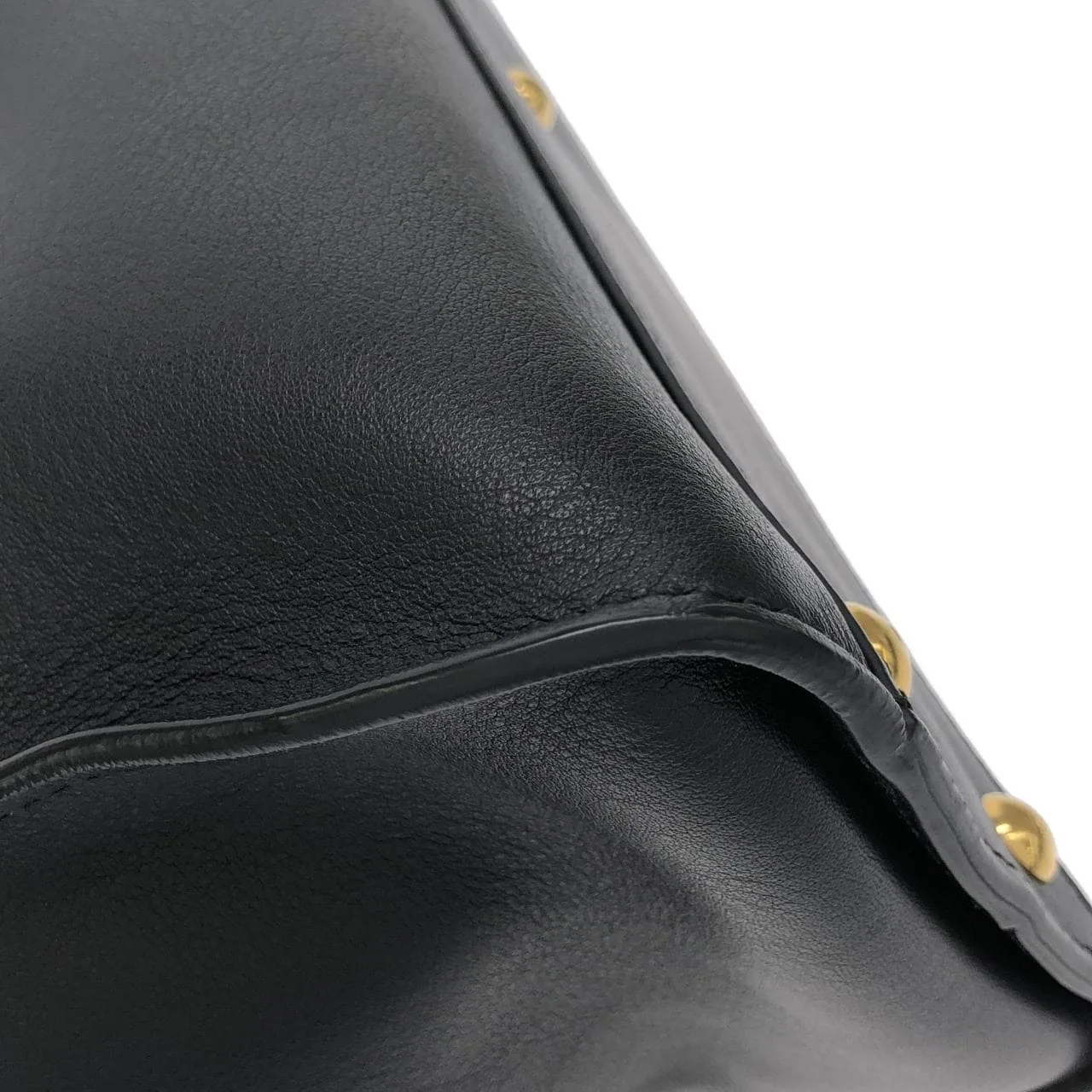 FENDI Peekaboo 8BN290 3ZN Handbag Black Rank B - Thumbnail 3