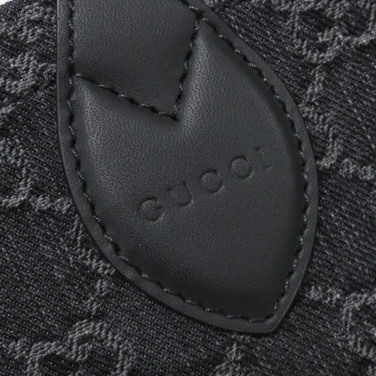 GUCCI 772183 FAC2F Handbag Denim Black Denim Rank A - Thumbnail 3