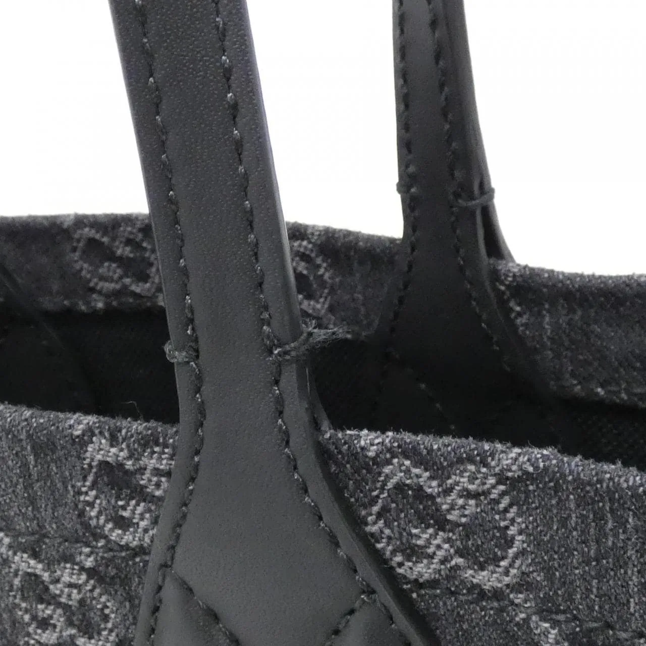 GUCCI 772183 FAC2F Handbag Denim Black Denim Rank A - Thumbnail 4