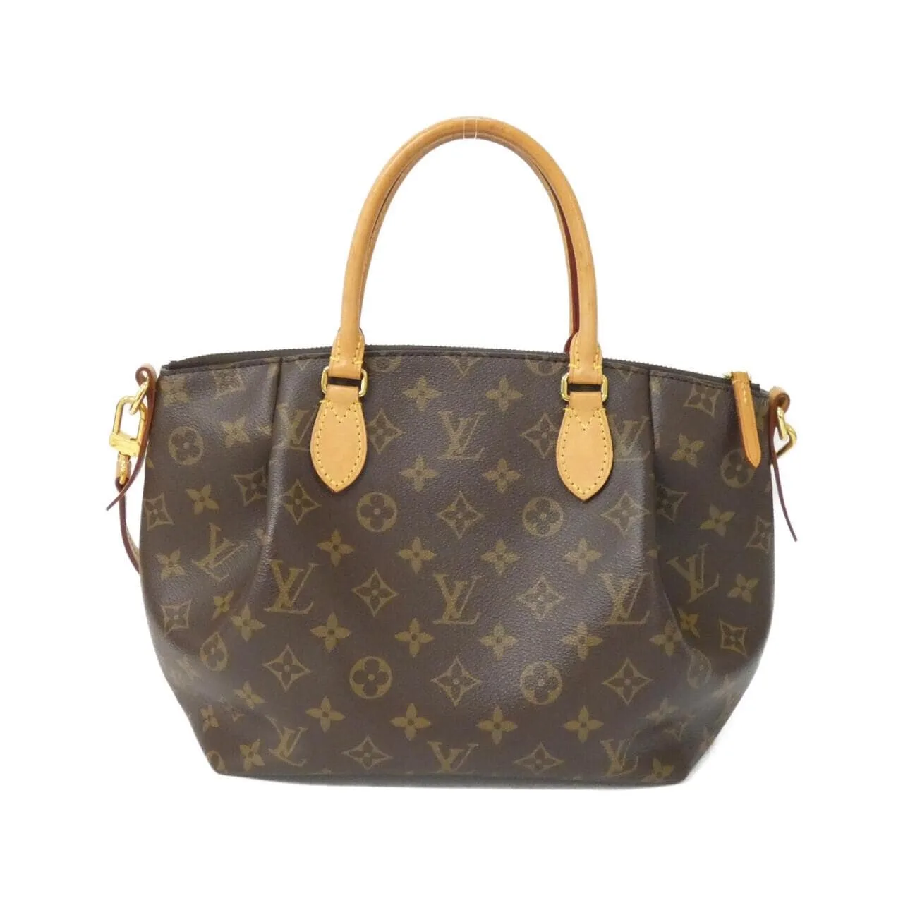 LOUIS VUITTON M48813 Handbag Monogram 黑色 Monogram 中古品B - 縮圖 2