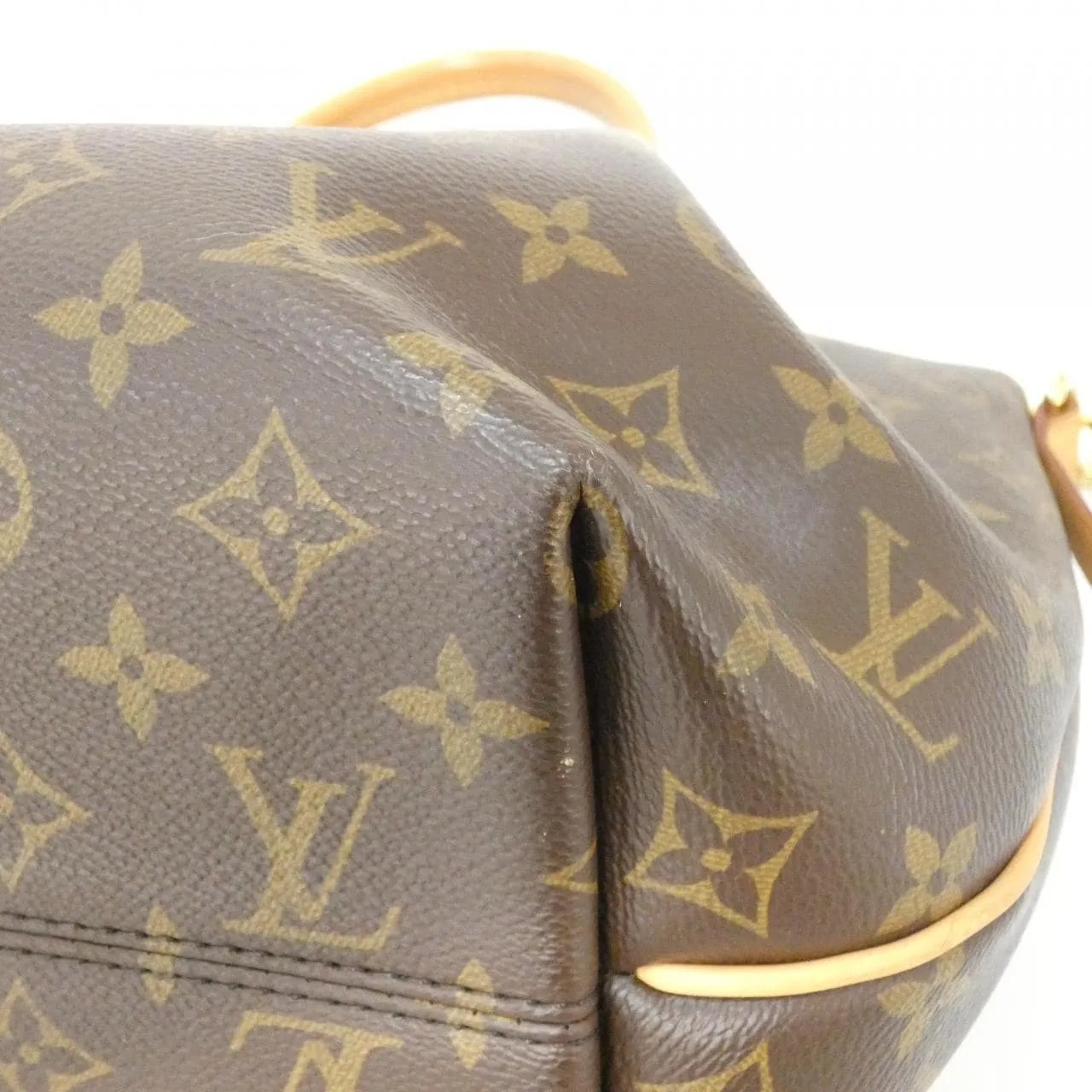 LOUIS VUITTON M48813 Handbag Monogram 黑色 Monogram 中古品B - 縮圖 3