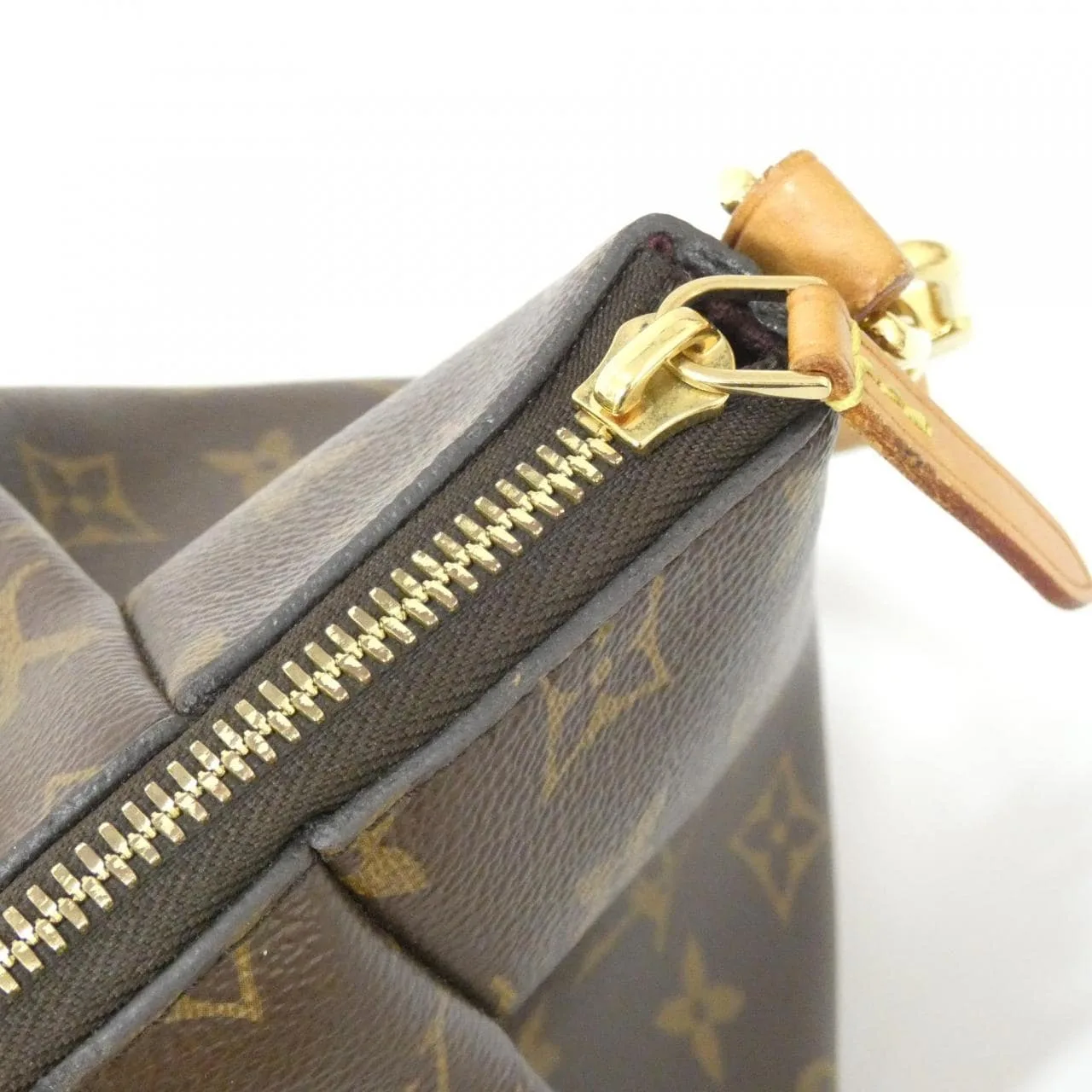 LOUIS VUITTON M48813 Handbag Monogram 黑色 Monogram 中古品B - 縮圖 6